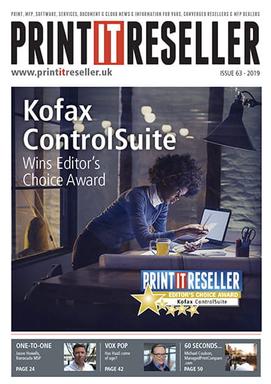 Kofax ControlSuite Wins Print.IT Reseller Magazine Editor’s Choice Award