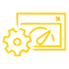asset manager yellow icon